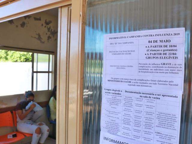 Em nova fase, campanha contra gripe tem meta de imunizar 80 mil idosos