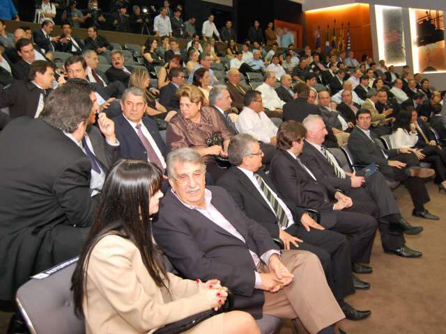  Durante lan&ccedil;amento da Expo-MS, Andr&eacute; afirma que ind&uacute;stria atingiu n&iacute;vel do agroneg&oacute;cio no Estado