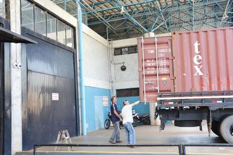 Terminal Alfandegário recebe material para construção de indústria chinesa