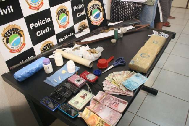 Opera&ccedil;&atilde;o da Pol&iacute;cia Civil j&aacute; prendeu 110 pessoas em Mato Grosso do Sul 
