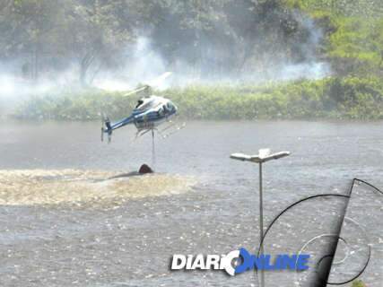  Sem helicóptero, Ibama muda estratégia para combater queimadas em Corumbá