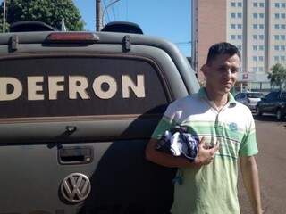 Valdisnei Ederson Alves foi preso em Dourados (Foto: Divulgação Polícia Civil)