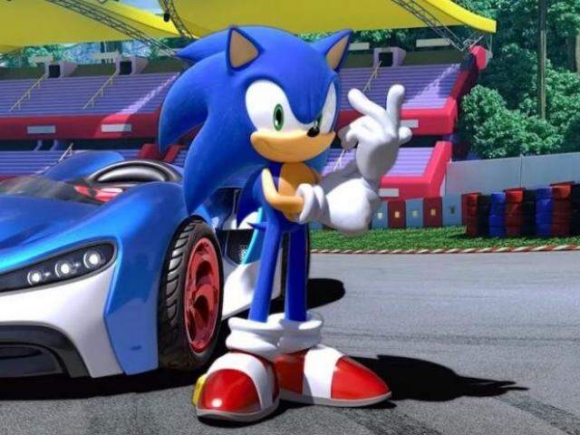 Corrida virtual do Sonic