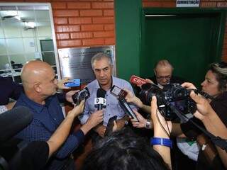 Governador Reinaldo Azambuja (PSDB) vai cumprir agenda em gabinete itinerante (Foto: Edemir Rodrigues - Governo MS)