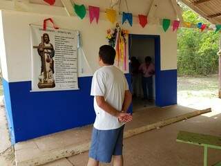 Devotos mantém tradição na cidade de Bonito (Foto: Reprodução-Facebook)