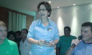Tereza Cristina comemora conquista de vaga na Câmara dos Deputados (Foto: Reprodução/Facebook)