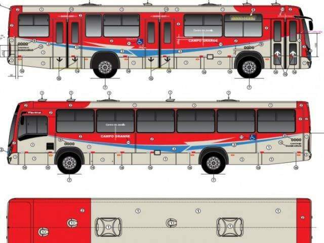 Portaria define novo padr&atilde;o de cores para os &ocirc;nibus do transporte coletivo
