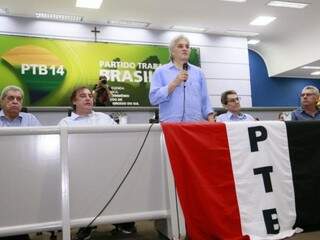 O foco do novo presidente estadual do PTB é no fortalecimento da legenda no Estado (Foto: Moisés Palácios)