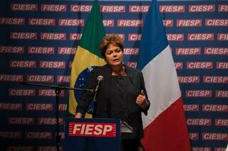 Presidente da República durante evento em São Paulo nesta sexta-feira (Foto: Marcelo Camargo/Agência Brasil)