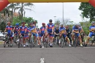 Ciclismo estrou neste sábado no Parque dos Poderes.  (Foto: Alcides Neto)
