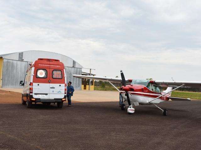 Rapaz ferido no Pantanal com tiro de chumbinho &eacute; socorrido de avi&atilde;o