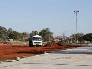 Obras no Parque Ayrton Senna foram retomadas em novembro de 2018 (Foto: Kísie Ainoã/Arquivo)