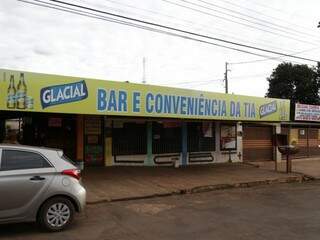 Bar da Tia está localizado próximo ao Escobar, na região da UFMS (Foto: Fernando Antunes)