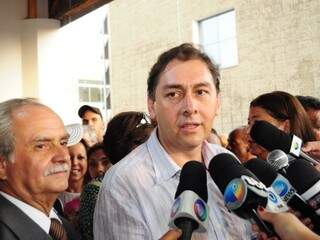 Alcides Bernal diz que vai visitar Ministério das Cidades e bancada federal de MS. (Foto: Rodrigo Pazinato)