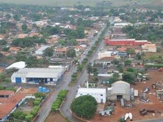 Vista aérea de Paraíso das Águas; criação de município impactou nos limites de quatro vizinhos. (Foto: O Correio News/Reprodução)