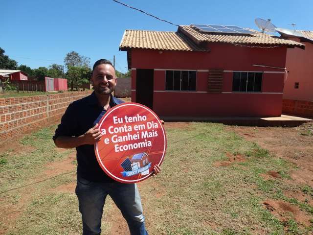 Primeiro kit de energia solar vai para Anast&aacute;cio e 2&ordm; sorteio acontece hoje