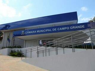Câmara Municipal de Campo Grande. (Foto: Marcos Ermínio/Arquivo).