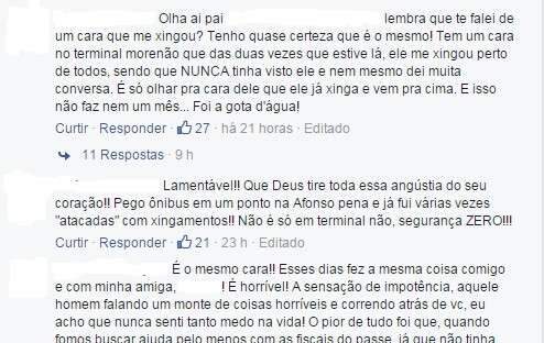 V&iacute;deo de jovem motiva outras mulheres a relatarem inseguran&ccedil;a em terminais