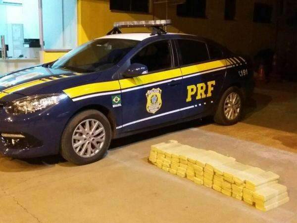 Casal &eacute; preso levando 70 kg de maconha de MS para o Esp&iacute;rito Santo