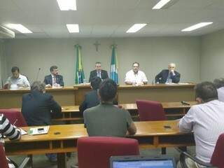 Primeira reunião da comissão especial para investigar denúncias da JBS (Foto: Lucas Junot)