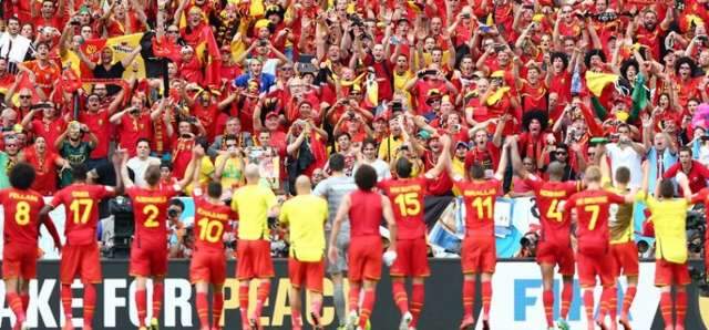 B&eacute;lgica marca aos 43 minutos do segundo tempo e garante classifica&ccedil;&atilde;o