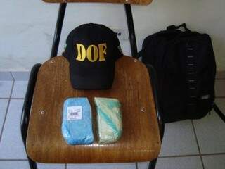 A droga foi encaminhada para a Delegacia de Polícia Civil de Corumbá. (Foto: Divulgação/DOF)