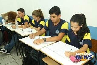 Adolescentes participantes do Instituto Mirim de Campo Grande. (Foto: Divulgação)