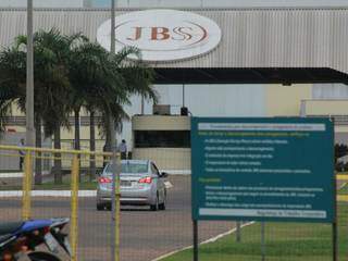 Unidade da JBS em Campo Grande (Foto: Marcos Ermínio)