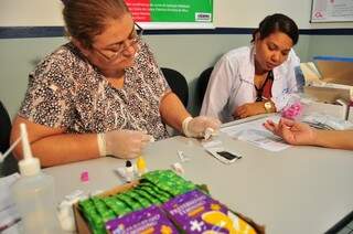 Dez postos de saúde do município realizam testes de HIV no Dia Mundial de Combate a Aids (Foto: Eliel Oliveira)