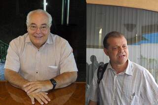 Candidato da oposição, José Lemos Monteiro, o Zeito, disputa o cargo com o atual presidente da Acrissul, Francisco Maia (Foto: montagem)