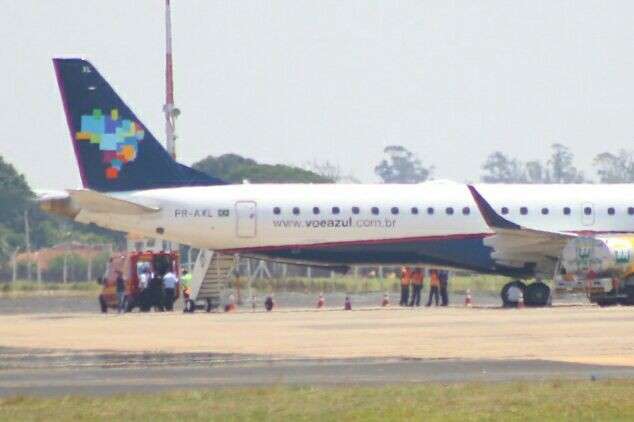 Copiloto passa mal e aeronave da Azul faz pouso for&ccedil;ado na Capital 