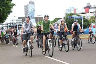 Evento pretende chamar atenção de todos para o respeito aos ciclistas (Foto: Fernando Antunes)