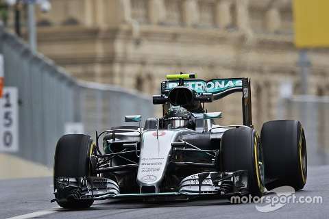 Em treino marcado por erros de Hamilton, Rosberg garante a pole no GP da Europa