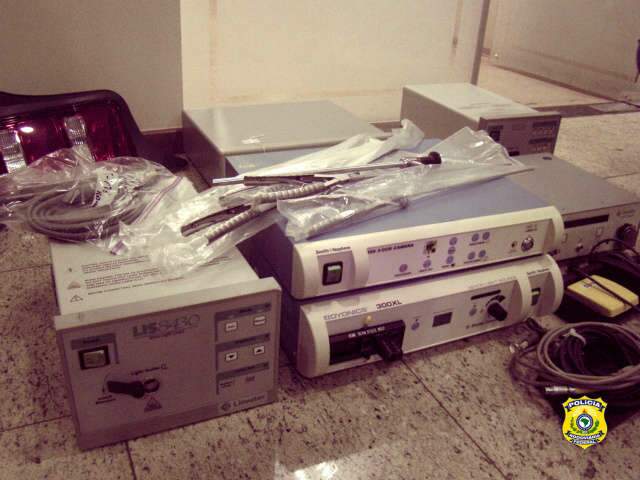  PRF apreende 190 equipamentos hospitalares americanos e alem&atilde;es