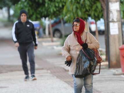 Frente fria traz chuva e derruba temperaturas para 6°C na sexta-feira em MS  