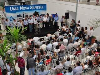 Nova sede da empresa na Chácara Cachoeira tem 7.300 metros quadrados. (Foto: Luciano Muta/Campo Grande News)