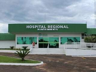 Hospital Regional de Ponta Porã está sendo administrado por OS (Foto: Divulgação)