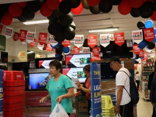 Black Friday deve movimentar R$ 22 milh&otilde;es em Mato Grosso do Sul