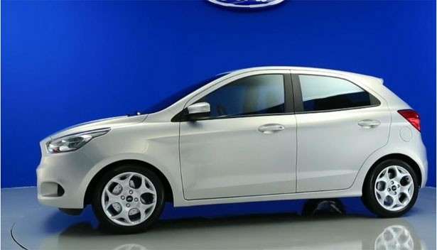 Ford mostra o novo visual do Ka para 2014