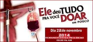 Candidatos em concurso da PM se re&uacute;nem para doar sangue neste s&aacute;bado