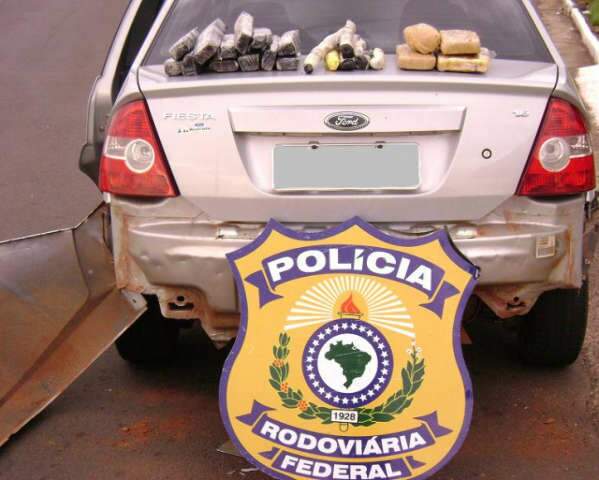  PRF apreende coca&iacute;na, maconha e haxixe em Fiesta furtado em Bras&iacute;lia