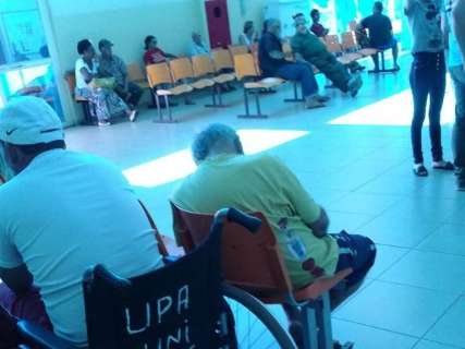 Paciente aguarda mais de três horas por atendimento na Upa Universitário