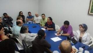 Autoridades de Ponta Porã apresentaram ofício com propostas de segurança em Campo Grande no início do mês. (Foto: Divulgação)