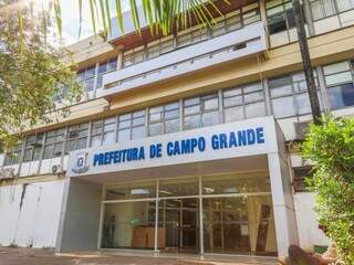 Prefeitura de Campo Grande: contas do mês de março apresentaram déficit (Foto: Fernando Antunes / arquivo)