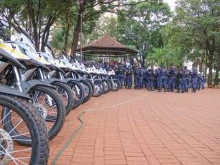 Ação durante período de horário estendido contará com 50 guardas municipais, além de viaturas (Foto: Marcos Maluf)