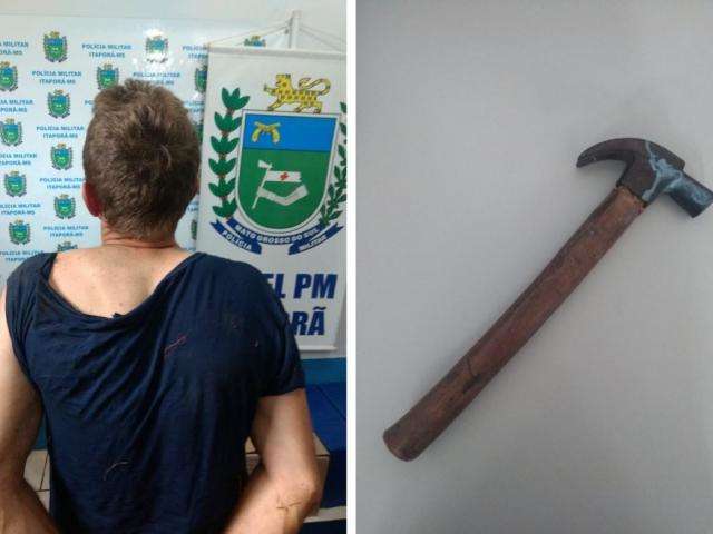 Mulher &eacute; agredida a marteladas por marido revoltado com den&uacute;ncia
