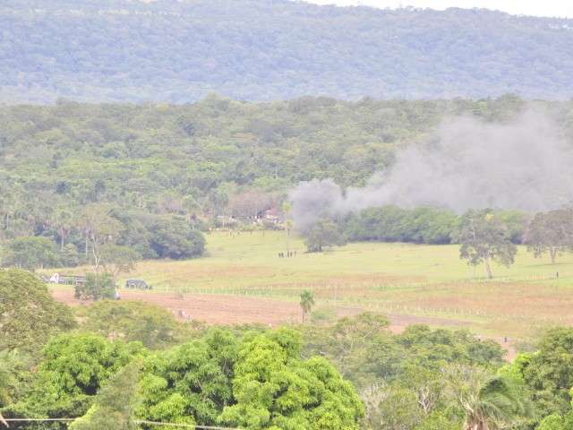 Governo afirma que PM n&atilde;o usou arma letal durante confronto em aldeia