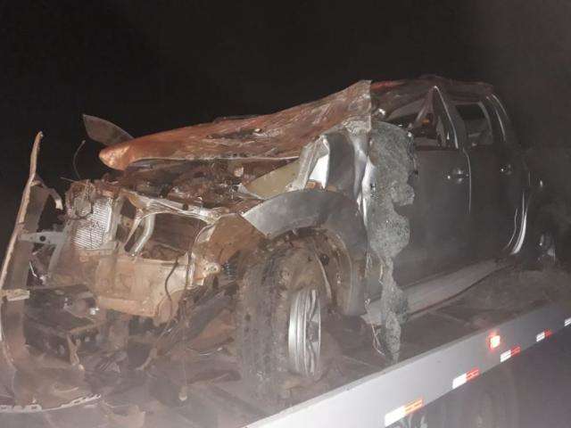 Capotagem causada por anta na pista matou bab&aacute; de 31 anos 