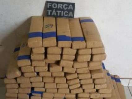 Homem &eacute; preso com carregamento de 106 kg de maconha no Tijuca