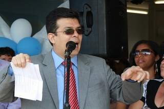 Olarte era vice de Bernal e assumiu a prefeitura após a cassação em março. (Foto: Marcos Ermínio)